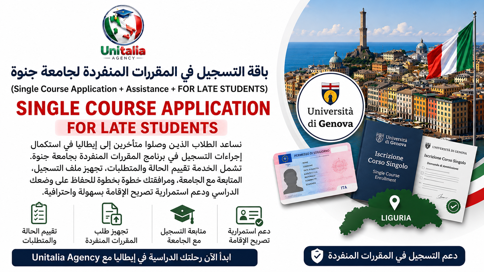 Single course application ( FOR LATE STUDENTS )